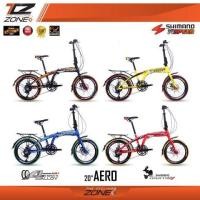 ราคา จักรยานพับได้ COYOTE รุ่น AERO วงล้อ 20 นิ้ว ตัวถัง อัลลอยด์ ขอบล้อสูง เกียร์ SHIMANO 14 สปีด • ตัวถัง(เฟรม) ทำมาจาก อลูมิเนียม อัลลอยด (มือหนึ่ง) (337462062)