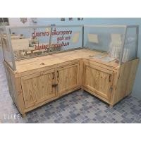 ราคา เคาเตอร์พร้อมตู้กระจก (มือสอง) (360832148)