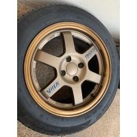 ราคา ล้อแม็ก TE37 ขอบ 15 สภาพป้ายแดง 95 (มือสอง) (360399219)