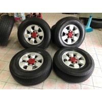ราคา ล้อแม็กซ์ใส่6รู139 ขอบ15 โตโยต้าวีโก้ Toyota VIGO หรือแม็กใส่รถตู้คอมมิวเตอร์ (มือสอง) (358875022)