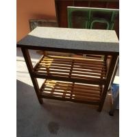 ราคา โต๊ะไม้วาง3ชั้นของสภาพดี ราคาถูก (มือสอง) (360842248)