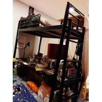 ราคา ขายเตียง+โต๊ะทำงาน 2 ชั้น (มือสอง) (360837155)