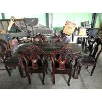 ราคา โต๊ะมุก 6 ที่นั่ง งานเก่าไม้ดี (มือสอง) (360836579)