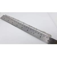 ราคา สร้อยทองคำขาว10k ตะขอทองคำขาว18k สายยาว18นิ้ว (มือสอง) (360836286)