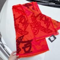 ราคา ผ้าพันคอMCM Golden Mango Multicolor Graffiti Logo Wool Visetos Scarf (มือหนึ่ง) (360829784)