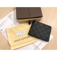 ราคา กระเป๋าตังค์ Louis Vuitton Wallet รุ่น Multiple ไม่เคยใช้งาน เก็บไว้แต่ในกล่อง (มือสอง) (360836548)