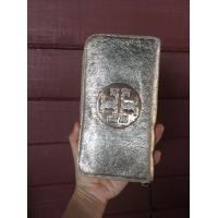 ราคา กระเป๋าตังใบยาว tory burch สีทอง (มือสอง) (360841828)