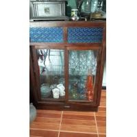ราคา ตู้ก๋วยเตี๋ยวไม้สัก (มือสอง) (128674994)