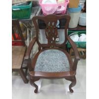 ราคา เก้าอี้ไม้สักหินอ่อน (มือสอง) (124247845)