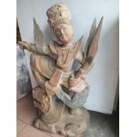 ราคา งานไม้ยางนา แกะสลัก ตัวละคร โขนเหยียบสิงห์ งานแกะเก่า (มือสอง) (360833262)