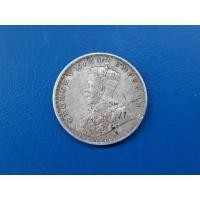 ราคา เหรียญต่างประเทศ ONE RUPEE INDIA เนื้อเงิน ปี 1917 น้ำหนัก 11.7 กรัม๒ (มือสอง) (360842629)