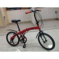 ราคา จักรยานพับ คุณภาพดี มือสอง ญี่ปุ่น เฟรมอลู สีแดง เกียร์ Shimano 7 สปีด ดุมอลู อย่างดี Joytech ยี่ห้อ Wachen ยางนอก 20x1.50 รถสวย สภาพดี ปั (มือสอง) (343439216)
