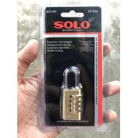 ราคา กุญแจรหัส Solo สำหรับล็อคกระเป๋าเดินทาง ขนาด 20 มม. NO.89 (มือหนึ่ง) (353405134)
