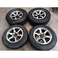ราคา แม็กมือ2 ขอบ 15×7.5นิ้ว 6รู139ยาง205-70-15 ดันลอป 255-70-15 บิสโตน ปี17 ขายยกชุดตามสภาพที่เห็น ไม่เคยซ่อม (มือสอง) (357895883)
