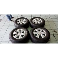 ราคา ล้อแม็กฟอดขอบ17 6รูพร้อมยาง (มือสอง) (354259374)