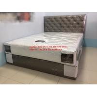 ราคา ที่นอนพร้อมเตียงหุ้มหนังเลือกแบบและสีได้ 6 ฟุตส่งฟรีเก็บเงินปลายทาง (มือหนึ่ง) (360826040)