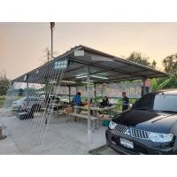 ราคา เพลิงหลังคา โครงเหล็ก พร้อมเมทัลชีทกันร้อน ขนาด 8 x 4 เมตร ขายถูก สภาพดี (มือสอง) (360821141)