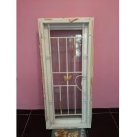 ราคา หน้าต่างบานกระทุ้ง กระจก เหล็กดัด พร้อมมุ้งลวด (มือสอง) (360822646)