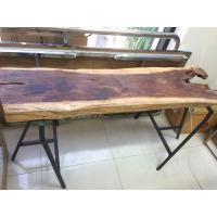 ราคา ชุดโต๊ะแผ่นไม้ พร้อมขาตั้งเหล็ก (มือสอง) (360820679)