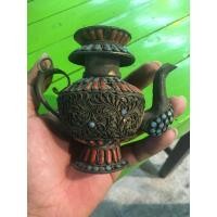 ราคา กาน้ำโบราณฝังเทอร์คอยด์แท้ (มือสอง) (360823365)