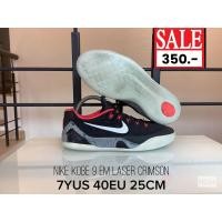ราคา 7YUS 40EU 25CM รองเท้าบาสเกตบอลไนกี้โคบี้มือสองสภาพดี NO.007 NIKE KOBE 9 EM LASER CRIMSON (มือสอง) (360826257)