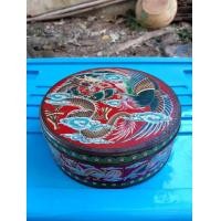 ราคา กล่องสังกะสีเก่า ลายมงคล (มือสอง) (360590459)