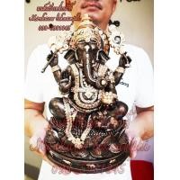 ราคา พระพิฆเนศปางประทานพรแร่เหล็กน้ำพี้ หน้าตัก 7 นิ้ว (มือหนึ่ง) (358067068)