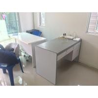 ราคา ชุดโต๊ะทำงาน ชั้นงาง โต๊ะประชุม ขายถูกย้ายบ้าน (มือสอง) (354778311)