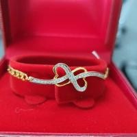 ราคา สร้อยทอง สร้อยข้อมือ ทอง 9k (มือหนึ่ง) (360812328)