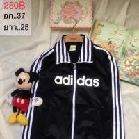 ราคา เสื้อแขนยาว Adidas แท้สวยๆจ้า ผ้า:วอร์ม(โลโก้สกรีน) สภาพ9:10 อก:37 ยาว:25 ราคา: 250 บาท(ไม่รวมส่ง) สนใจสินค้าสอบถามได้คะ (มือสอง) (360812926)