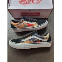 ราคา vans old skool x supreme (มือหนึ่ง) (360808883)
