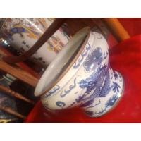 ราคา กระโถนลายคราม มังกรจีนโบราณ(ก.7นิ้วครึ่ง) (มือสอง) (360807749)