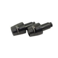 ราคา ตุ้มปลายแฮนด์งาน CNC lightech สีดำ (มือหนึ่ง) (360814634)