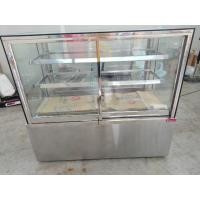 ราคา ขายตู้แช่โชว์เค้กเหลี่ยม150x70x135 ซม (มือสอง) (360807284)