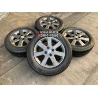 ราคา ล้อแม็ก Nissan March ขอบ 15 สีเทากัน พร้อมยาง 185-65-15 Dunlop ปลายปี 19 สวยๆ (มือสอง) (359968966)