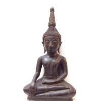 ราคา พระเชียงรุ้งอู่ทองหน้าตัก9นิ้วสูง16นิ้วเนื้อทองเหลือง (มือหนึ่ง) (360803711)
