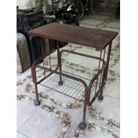 ราคา โต๊ะไม้ขาเหล็ก (มือสอง) (360797462)