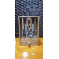 ราคา ชุดช้อน ชุดช้อนวินเทจ ชุดช้อนสะสม ชุดช้อนครบเซ็ท ชุดช้อนพร้อมตู้เก็บ ตู้เก็บช้อน (มือสอง) (360801520)