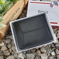 ราคา Paniao กระเป๋าสตางค์ผู้ชายใบสั้น 1พับ หนังนิ่มมาก พร้อมกล่องแบรนด์ (มือหนึ่ง) (360794914)
