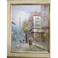 ราคา ภาพวาดสีน้ำมัน (มือสอง) (360791933)