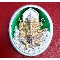 ราคา เหรียญพระพิฆเนศกรมศิลปากร ปี2547 ลงยา มีหลายสี (มือหนึ่ง) (359760512)
