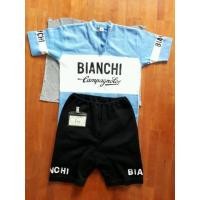 ราคา ชุดจักรยานวินเทจ Bianchi เสื้อพร้อมกางเกง ส่งลงทะเบียนฟรี (มือสอง) (341580582)