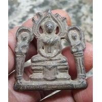 ราคา พระปรุหนังอยุธยาพิมพ์โมคคัลลาสารีบุตรเนื้อชินเงิน (มือสอง) (358864692)