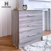 ราคา HAKONE ตู้ข้างเตียง ไม้อัด สีไม้โอ๊ค ขนาด W60xD39.5xH72 CM ลิ้นชัก ชั้นวางของ ลายไม้ Youpik HomeHuk โฮมฮัก (มือหนึ่ง) (360780286)