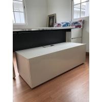 ราคา ชั้นวางทีวี SB Funiture สีขาว (มือสอง) (360779646)