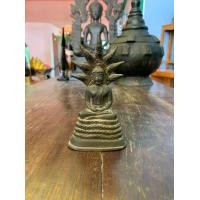 ราคา พระบูชานาคปรกเนื้อสำริด เก่าโบราณเก่ามากพระมนดกที่บ้านของคุณแม่อยากปล่อยร่วมบุญรับประกันพระตามรูป (มือสอง) (352307562)