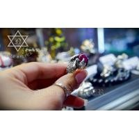 ราคา แหวนกรงเล็บมังกรฝังทับทิมแท้ เม็ดโต Sterling Silver 925 NSRG2324 (มือหนึ่ง) (360778330)