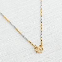 ราคา สร้อยคอ 18K 2 กษัตริย์ 18 นิ้ว ราคา 550 บาท ส่งฟรี (มือหนึ่ง) (360777537)