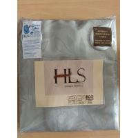 ราคา ม่านสำเร็จรูป HLS เนื้อผ้าดี สีเทาอ่อนลายใบไม้ ลายสวย ผ้าทึบแสง ป้องกันรังสี UV (มือหนึ่ง) (360789004)