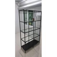ราคา ชั้นโชว์เหล็กพร้อมกระจก สำหรับวางของ (มือสอง) (360785384)